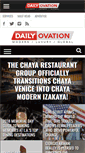 Mobile Screenshot of dailyovation.com